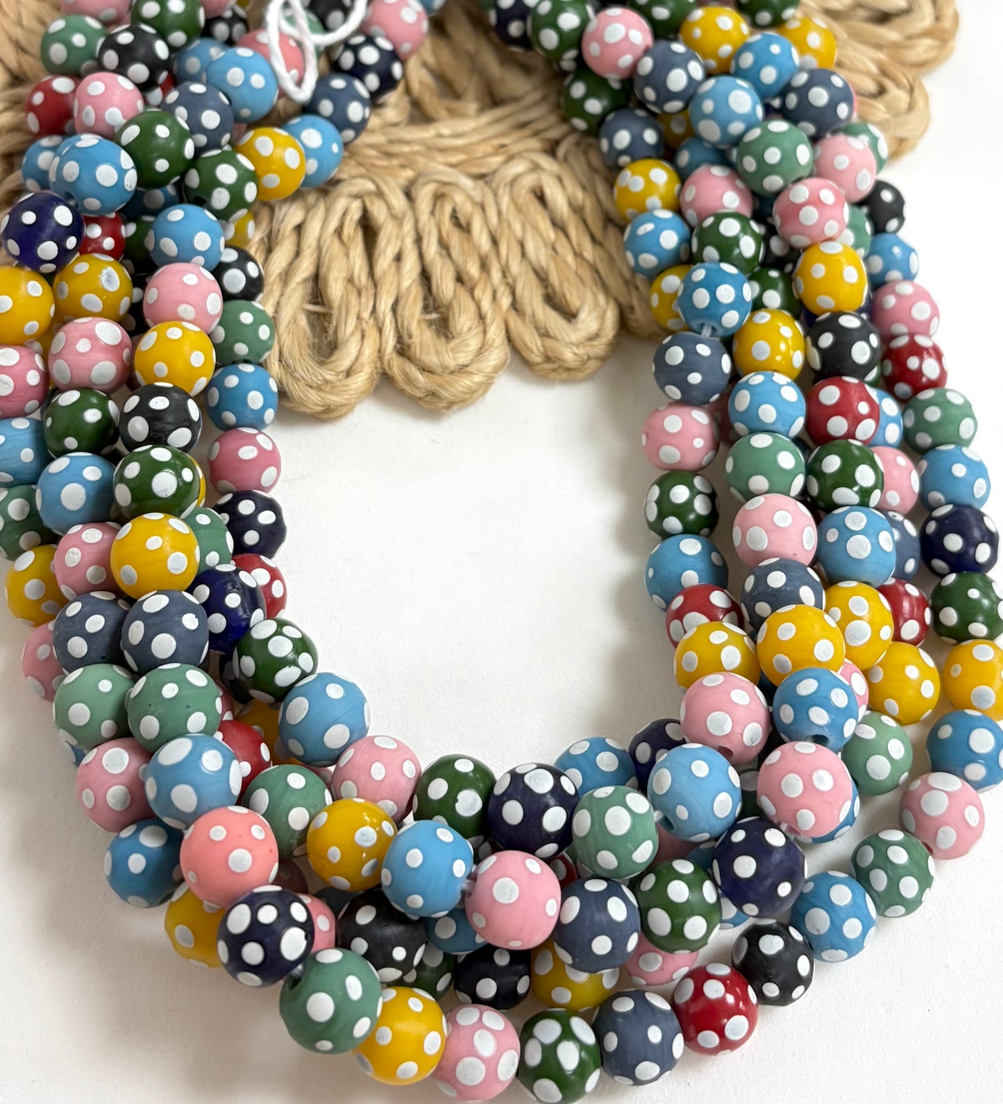 Polkadot Round Lampwork (Style 2)
