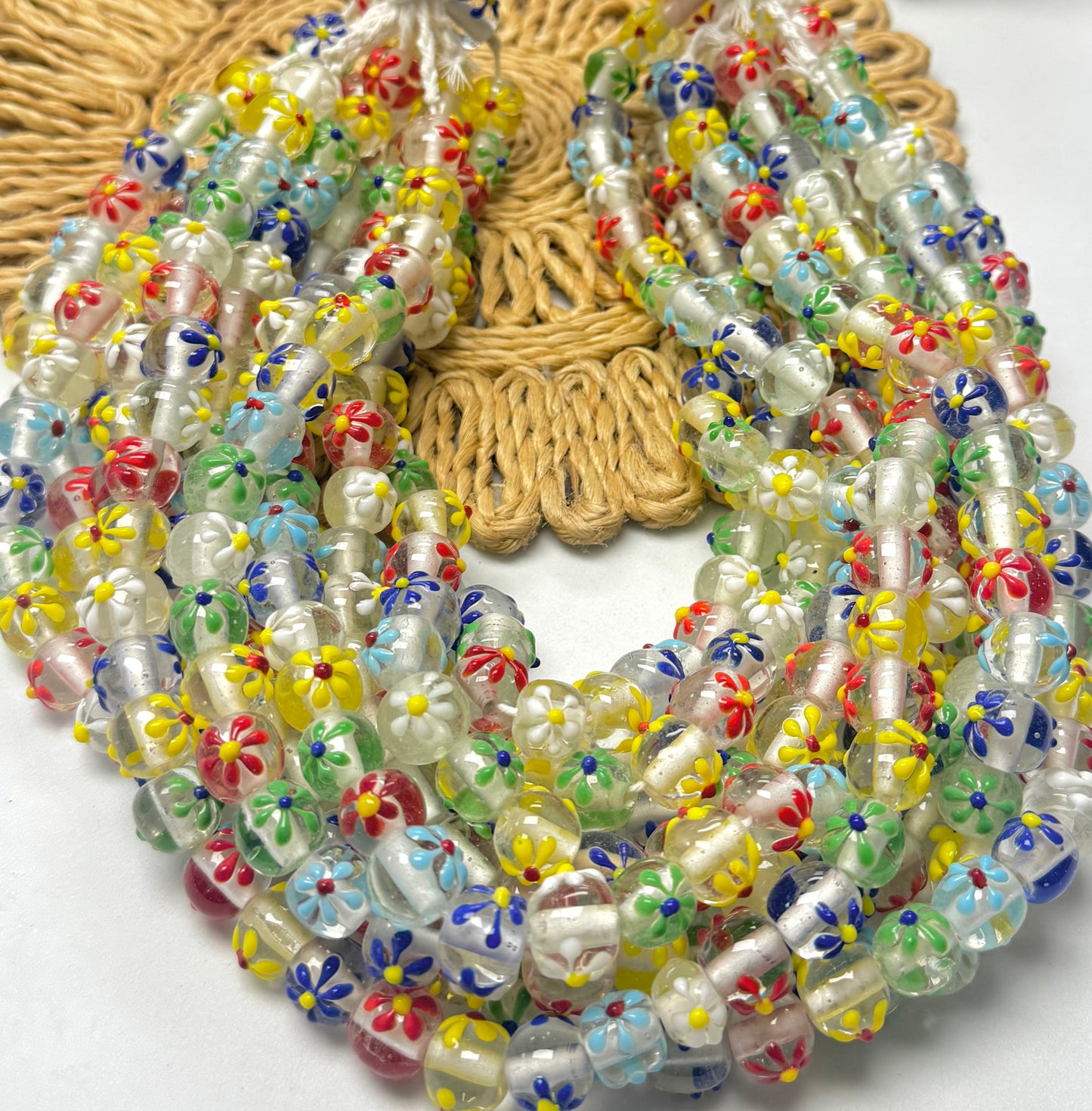 Bumpy Flower Lampwork
