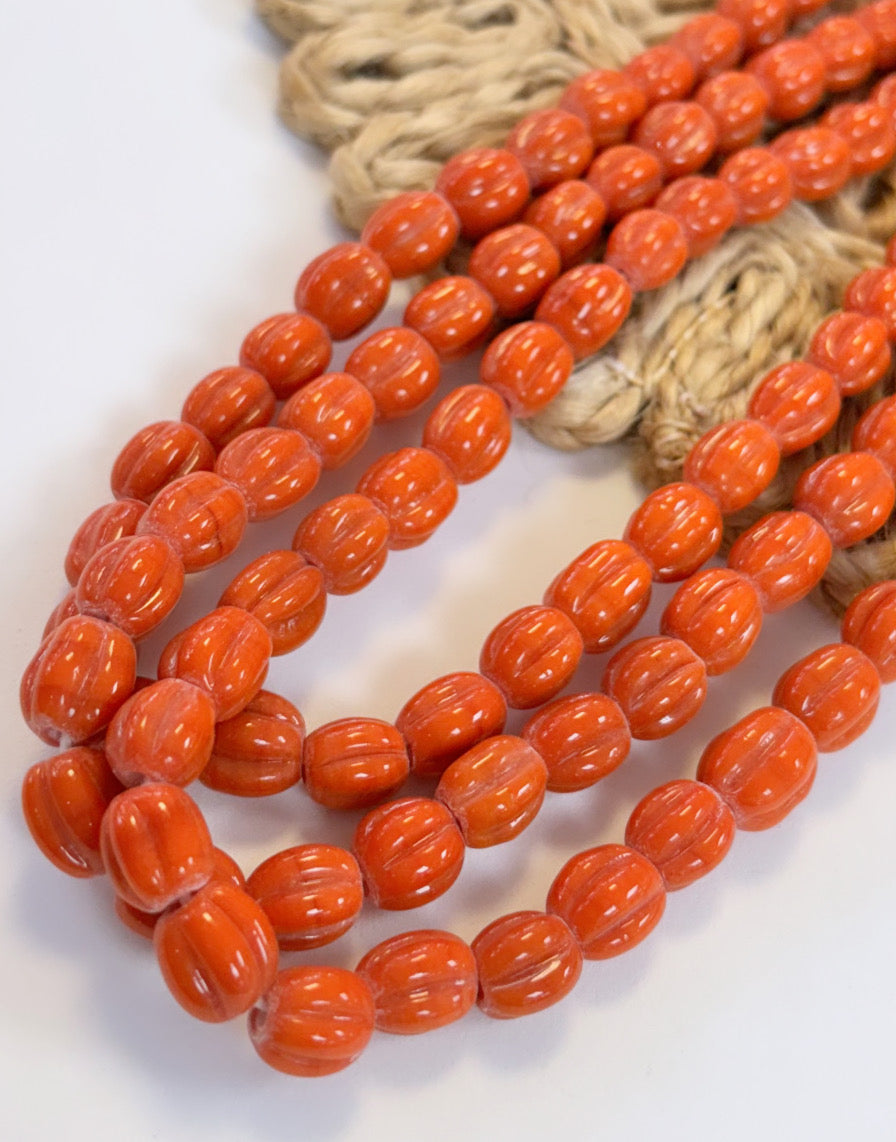 Pumpkin Lampwork