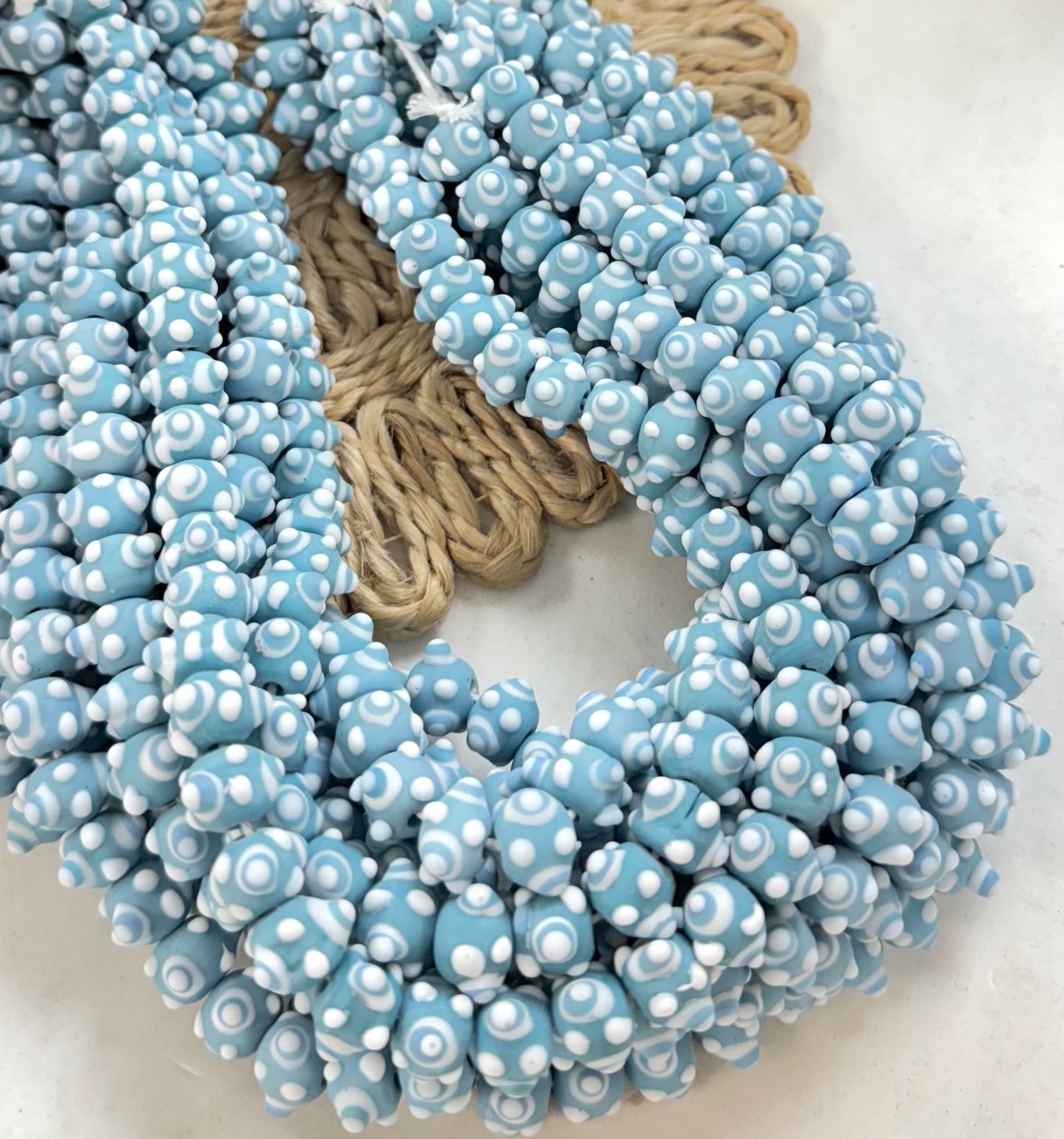 Bumpy Matte Beads Lampwork