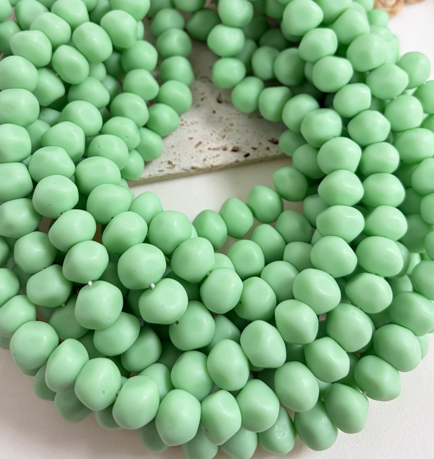 Irregular Round Resin