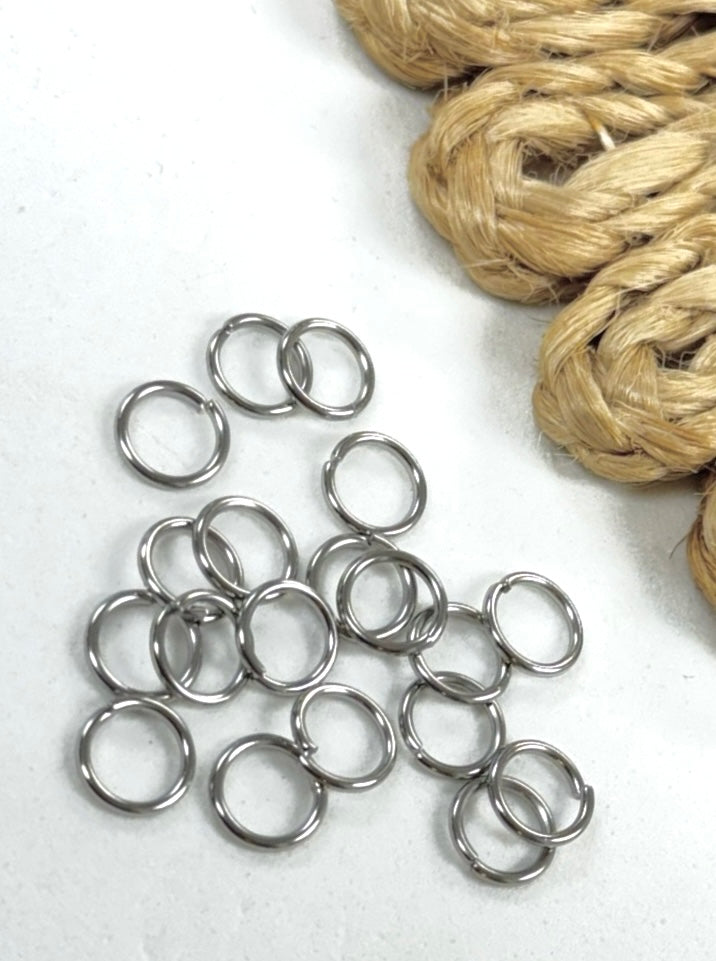 Argollas Steel Plata