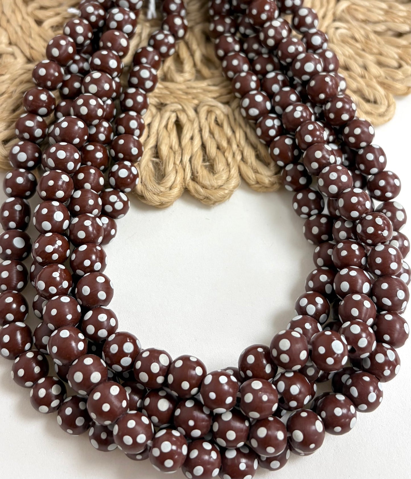 Polkadot Round Lampwork (Style 2)