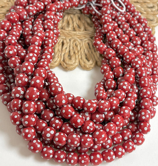 Polkadot Round Lampwork (Style 2)