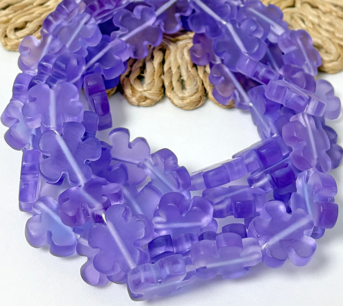24mm Flowers Resin