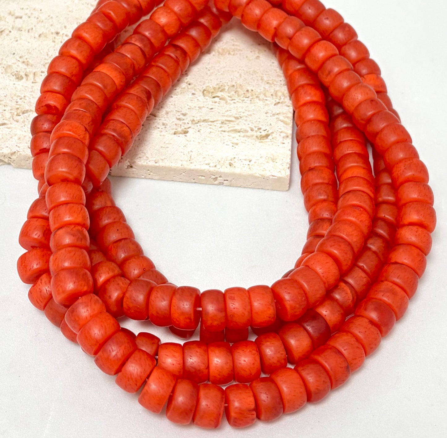 Economy Flat Rondel Resin