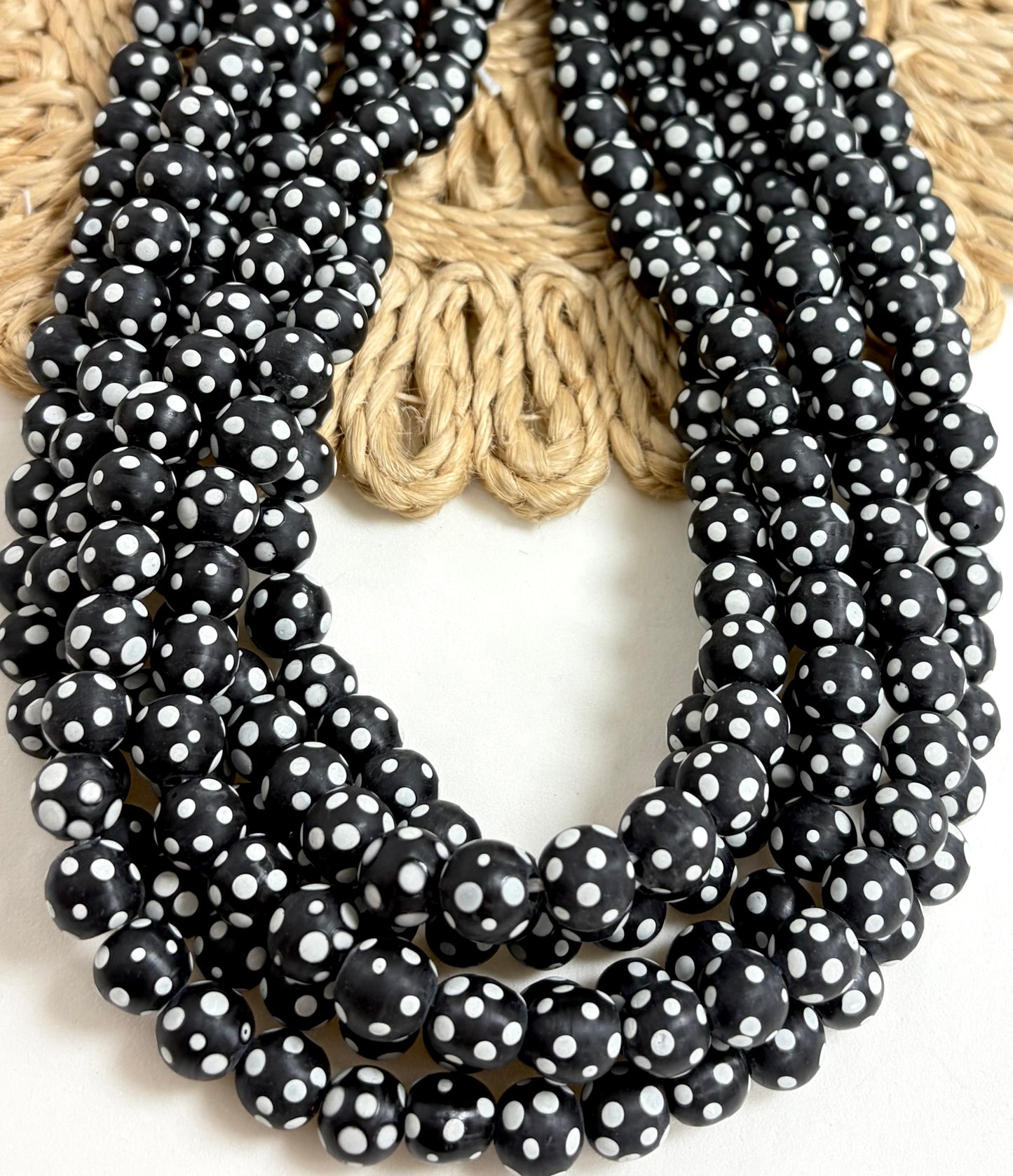Polkadot Round Lampwork (Style 2)