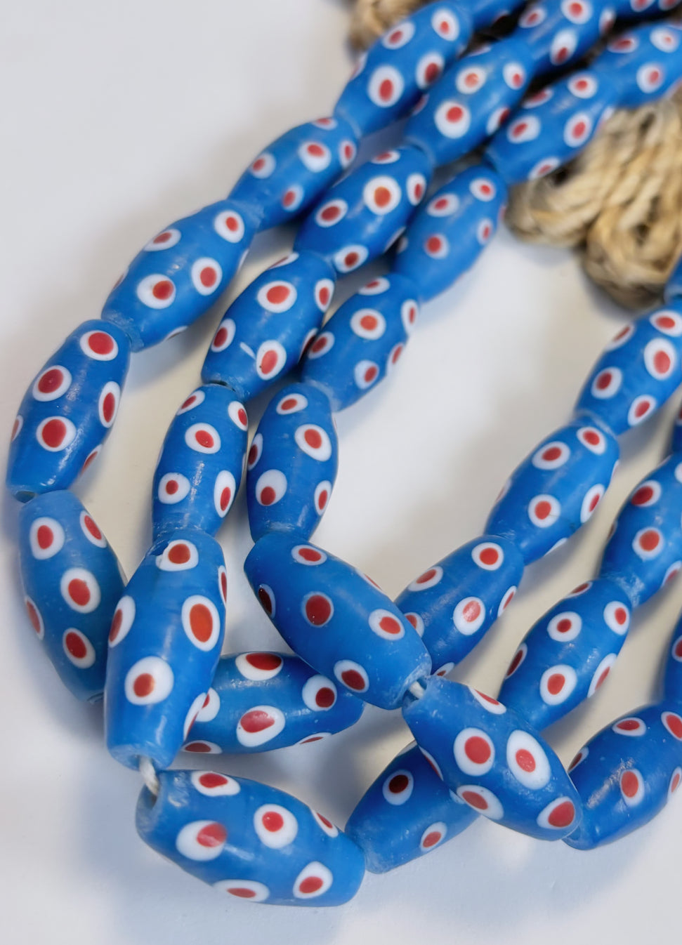 Cylinder Dots Lampwork