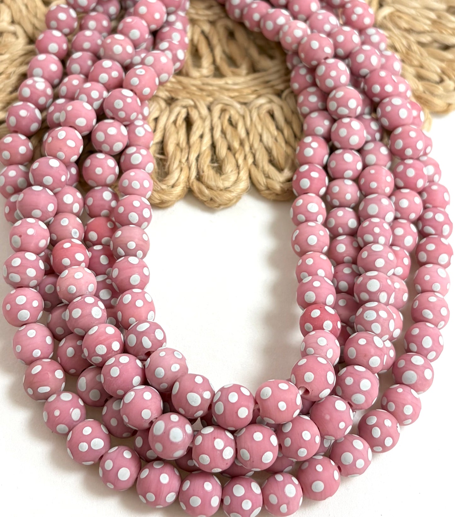 Polkadot Round Lampwork (Style 2)