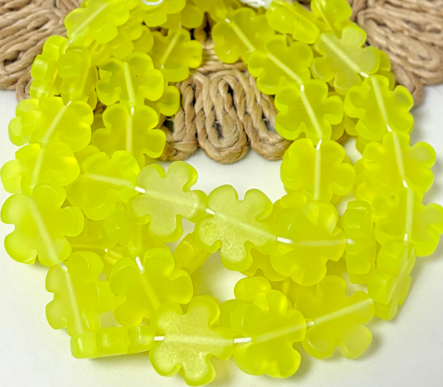 24mm Flowers Resin