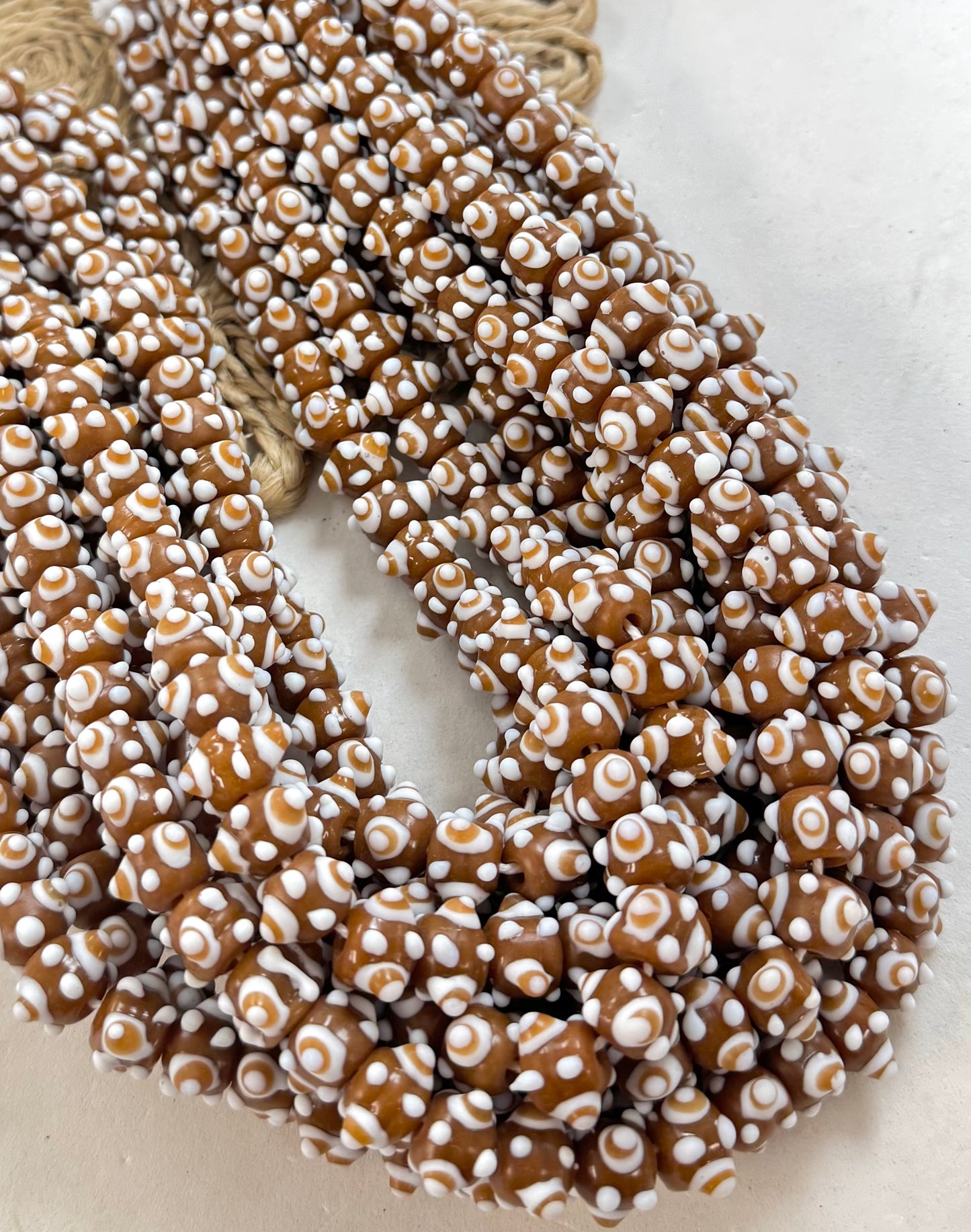 Bumpy Matte Beads Lampwork