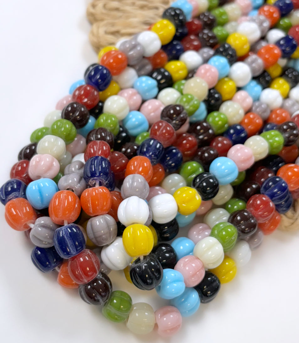 Pumpkin Lampwork