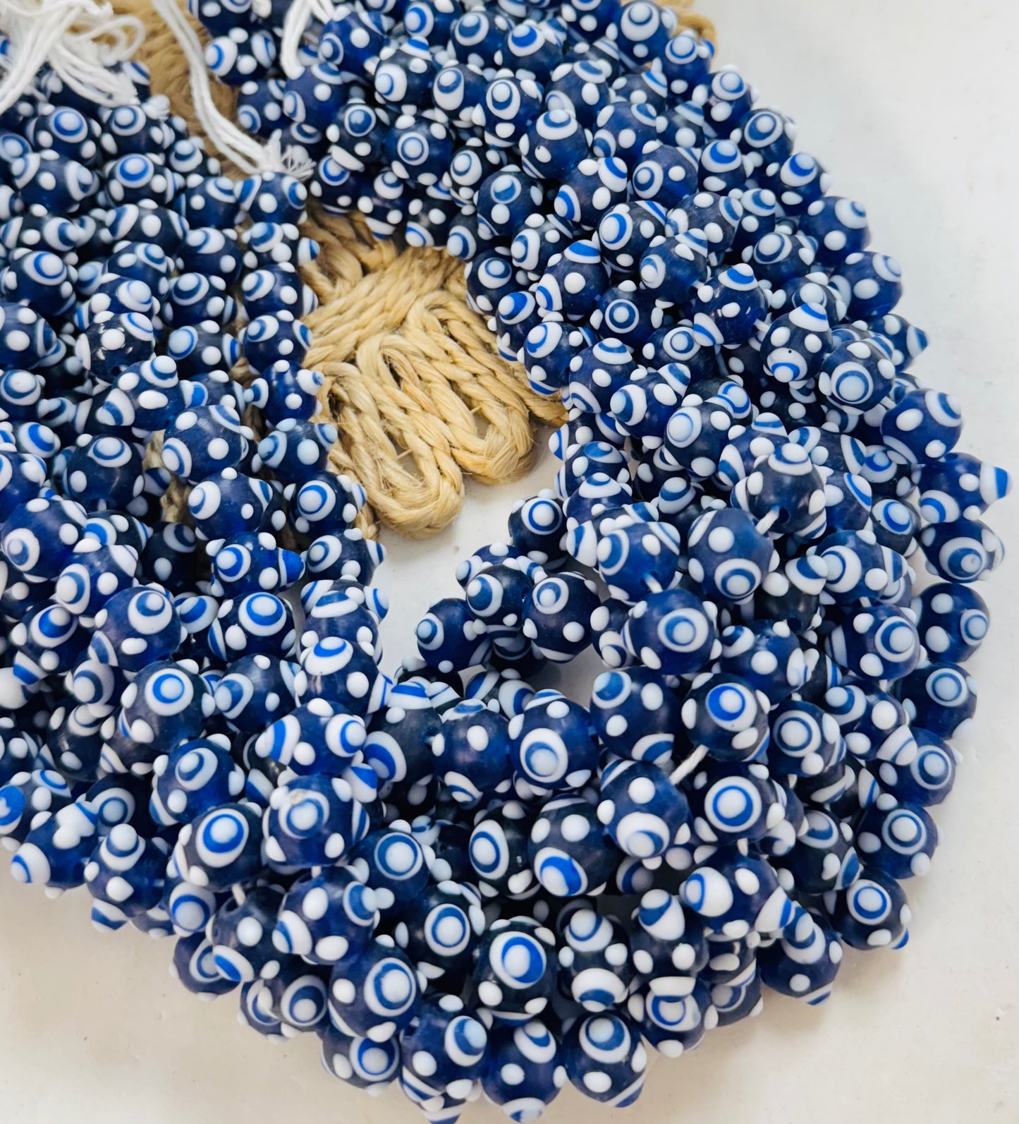 Bumpy Matte Beads Lampwork
