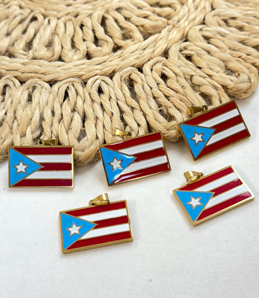Bandera Esmaltada Rectangular