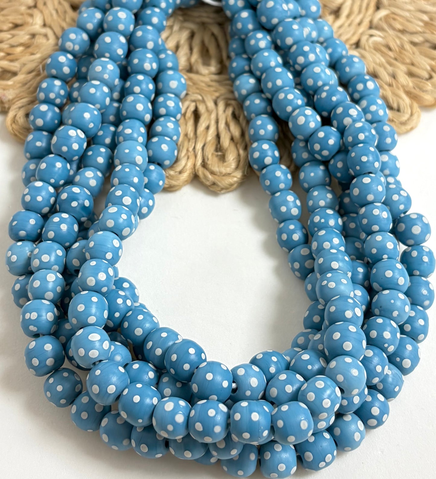 Polkadot Round Lampwork (Style 2)