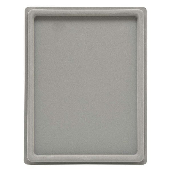 12.5X9.25 BEAD MAT TRAY FLOCKED WITH CLEAR COVER