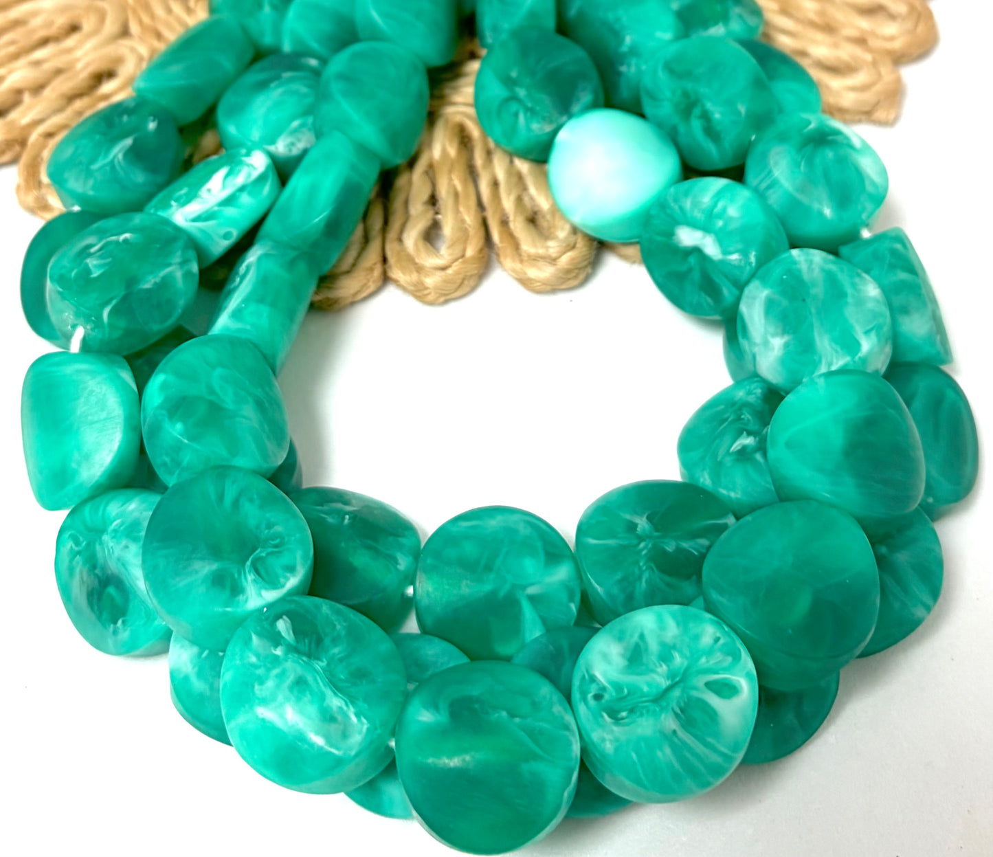 Coin Puffy Resin