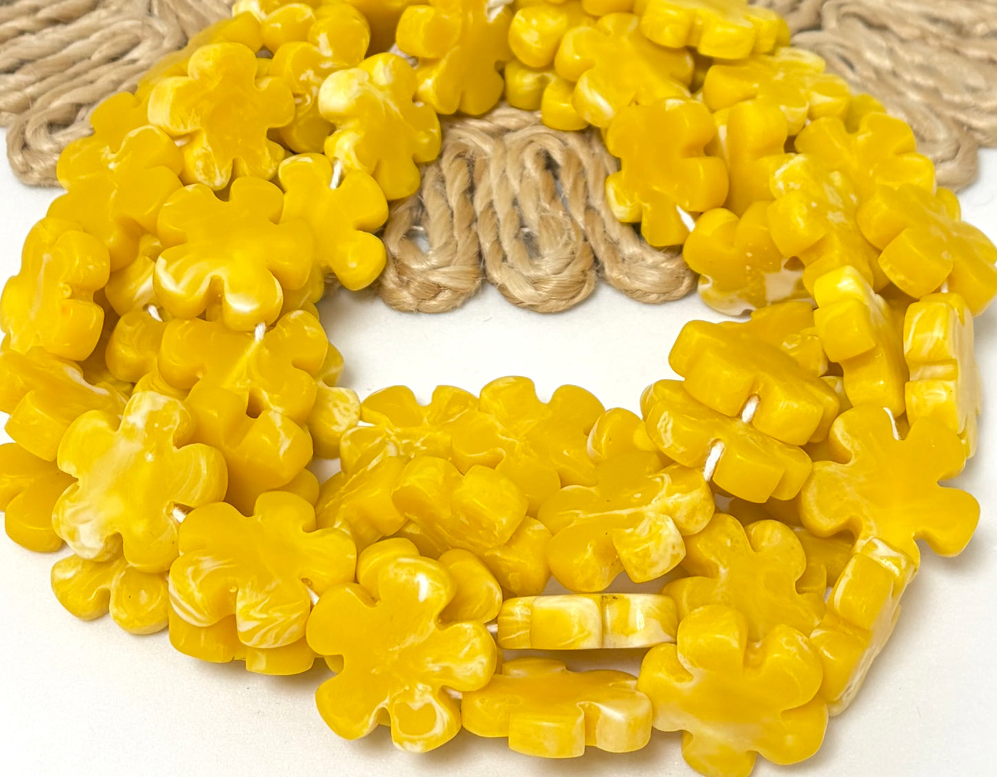 24mm Flowers Resin