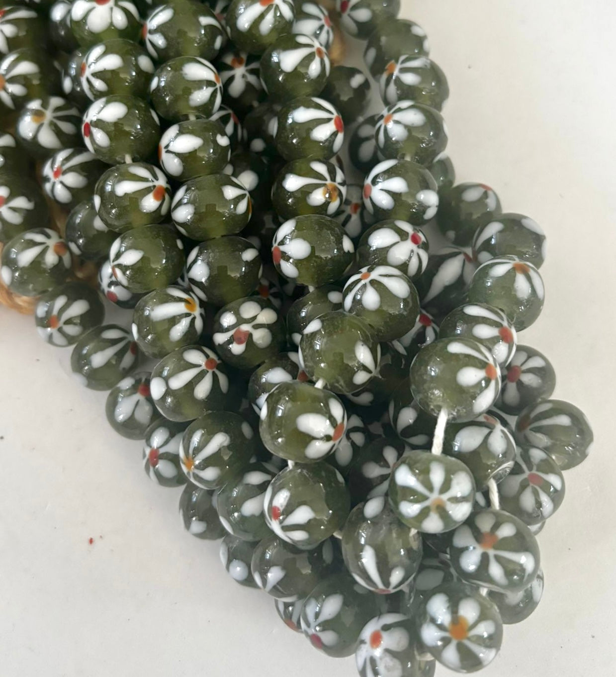 Glass Ball Flower Print