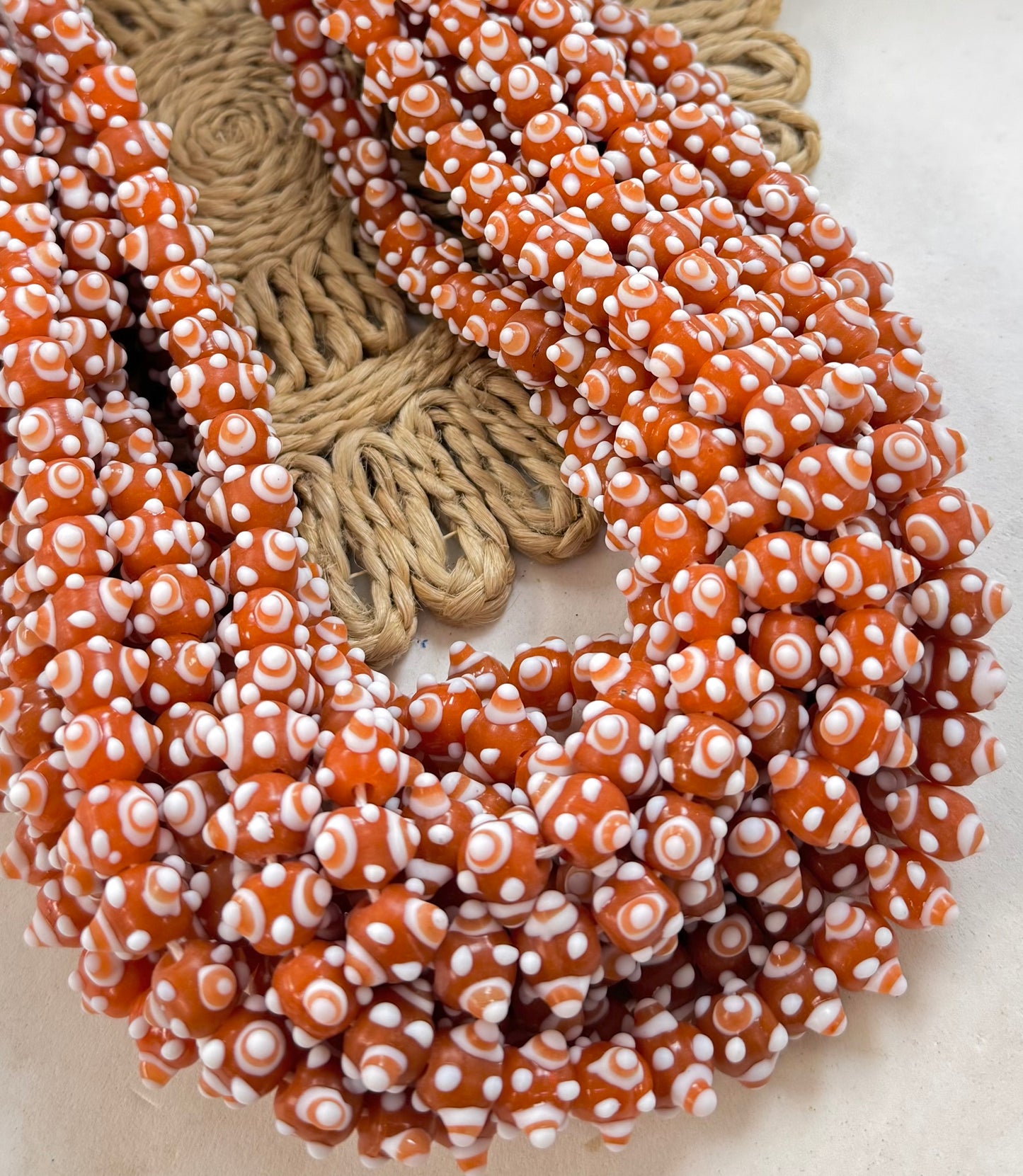 Bumpy Matte Beads Lampwork