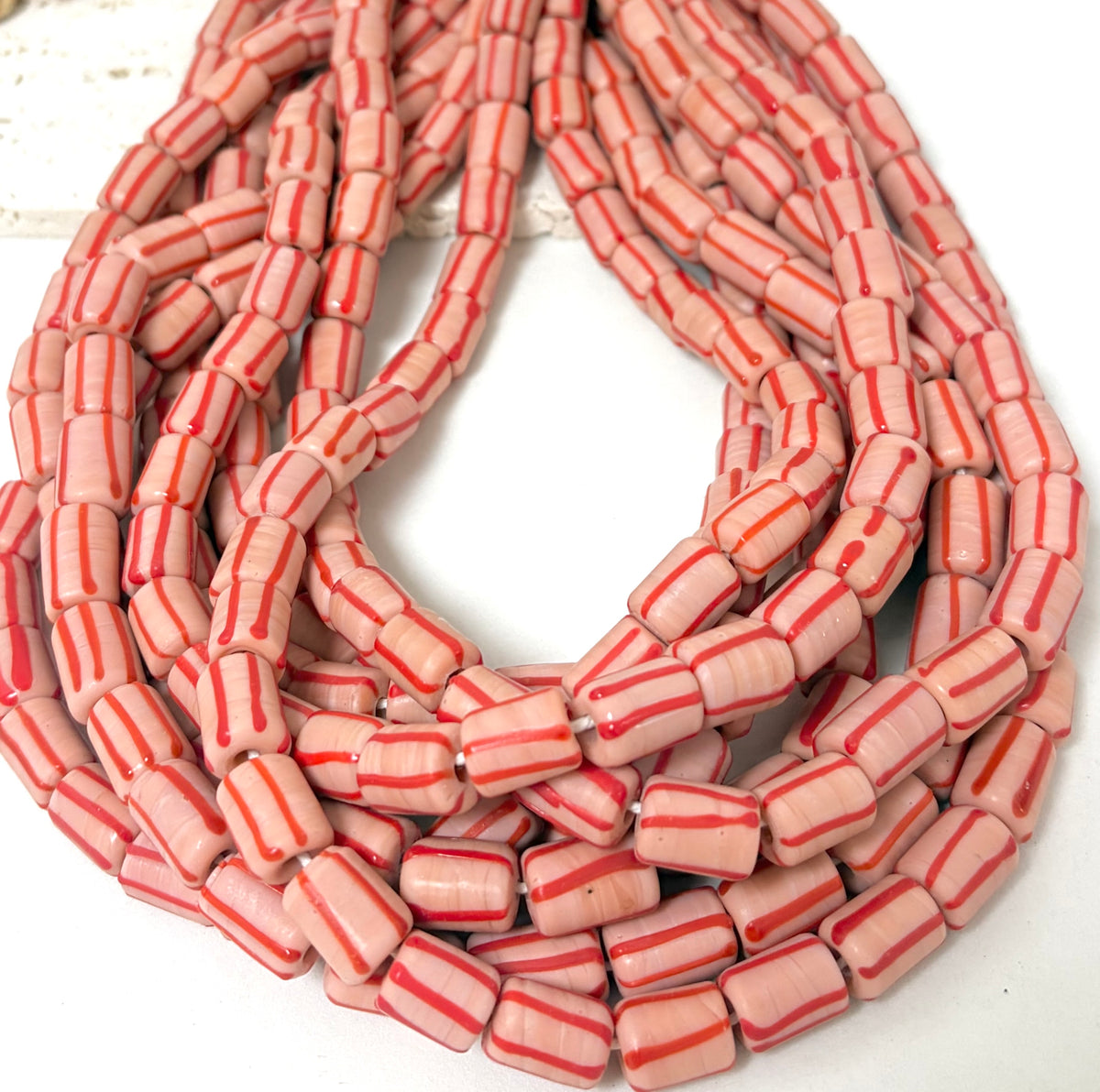 Draw Lines Tubes Matte Lampwork