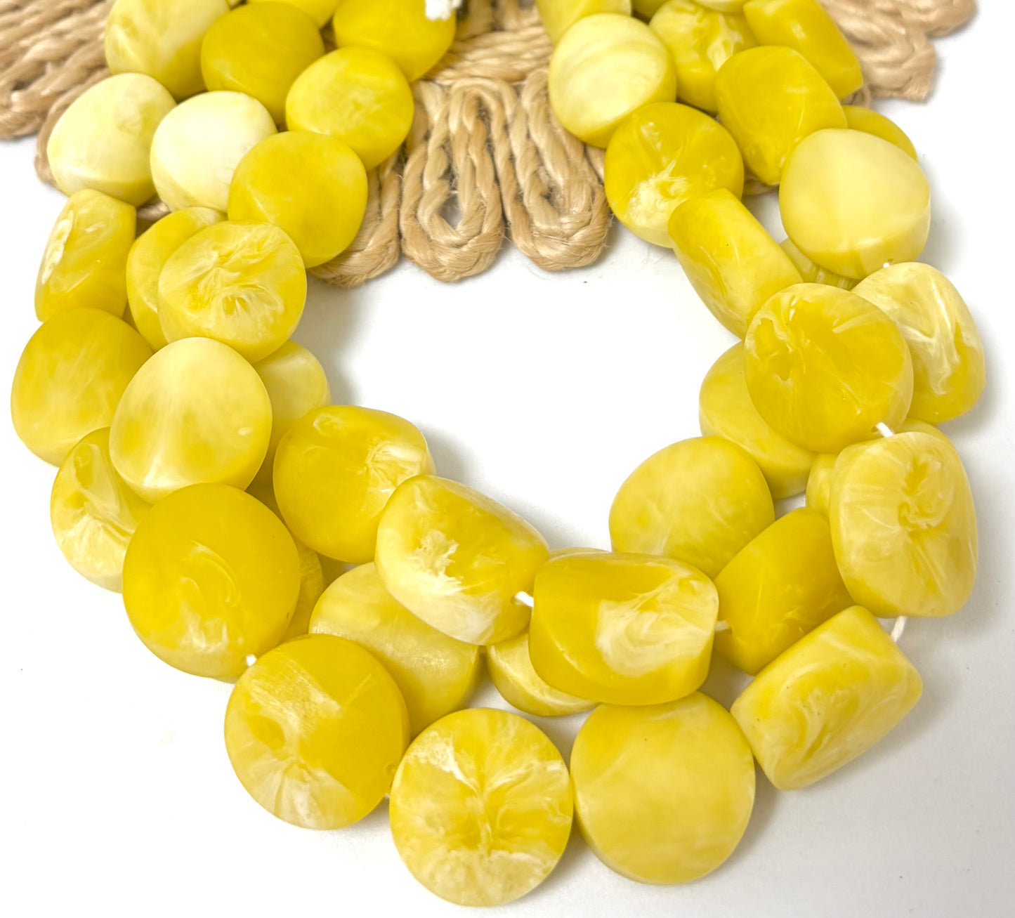 Coin Puffy Resin