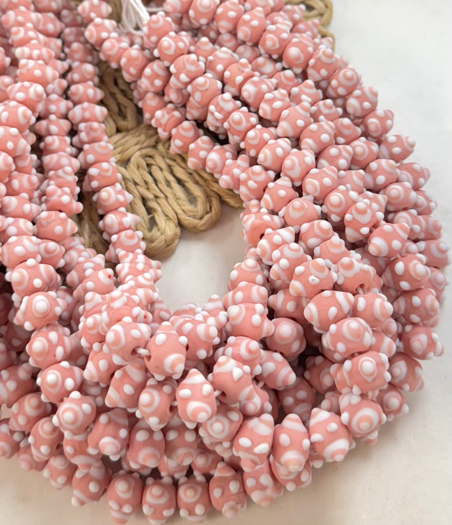 Bumpy Matte Beads Lampwork