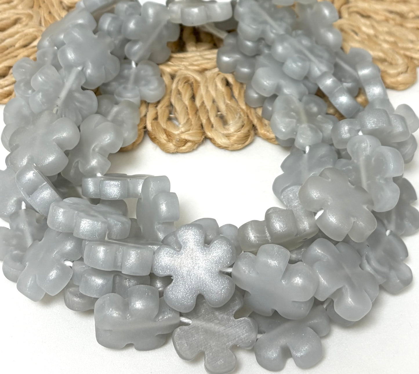 24mm Flowers Resin