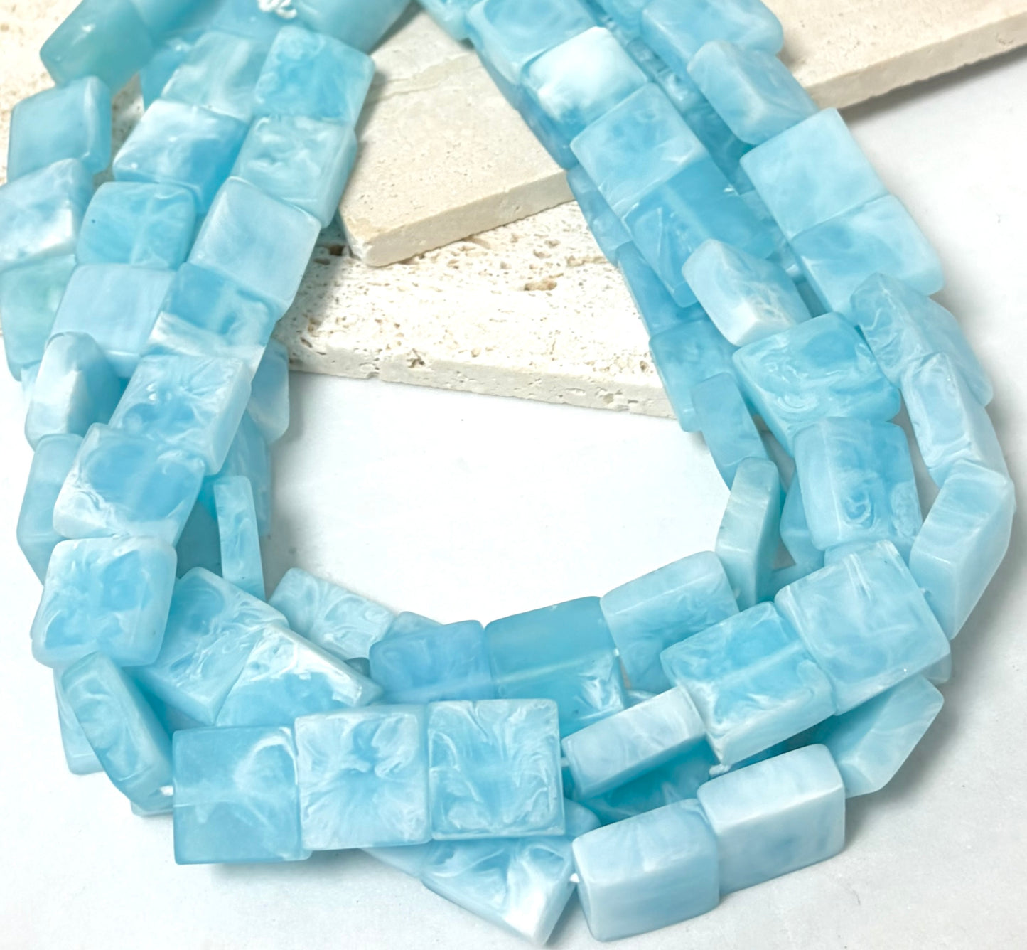 Crushed Square Resin
