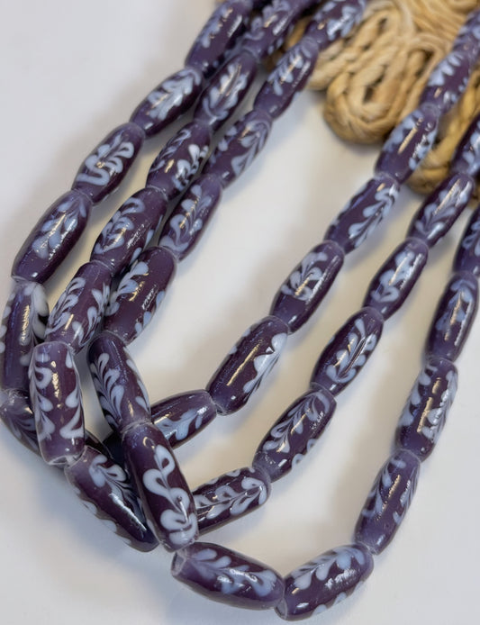 Leaf Barril Lampwork