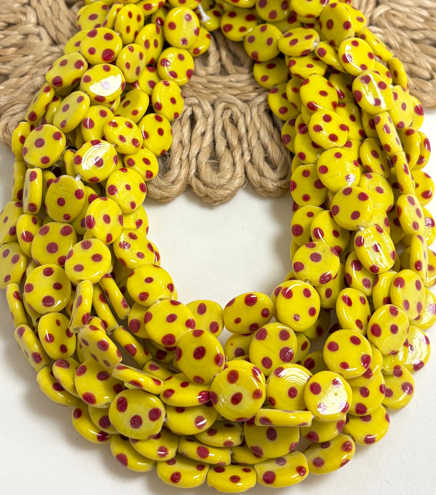 Polkadot Coin Lampwork