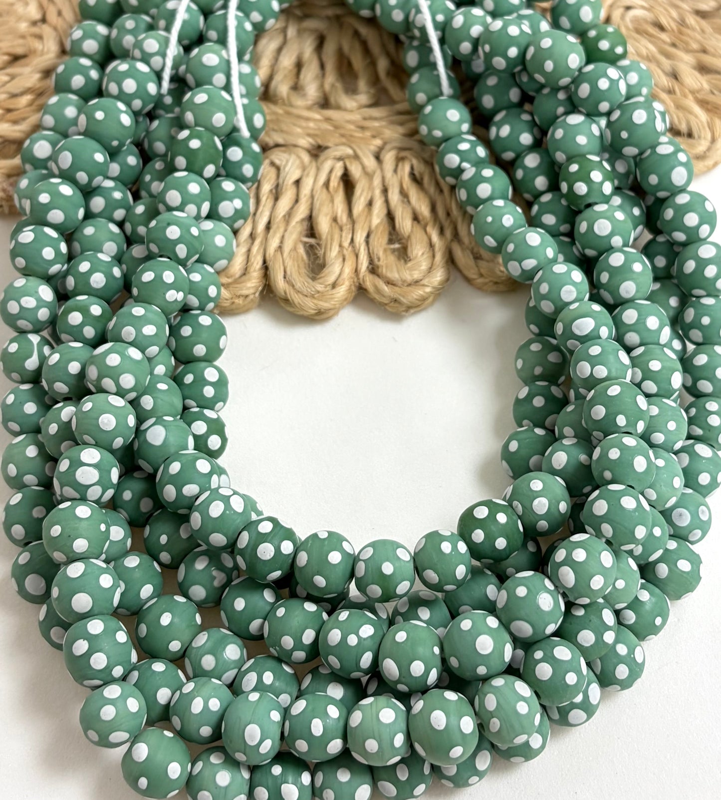Polkadot Round Lampwork (Style 2)