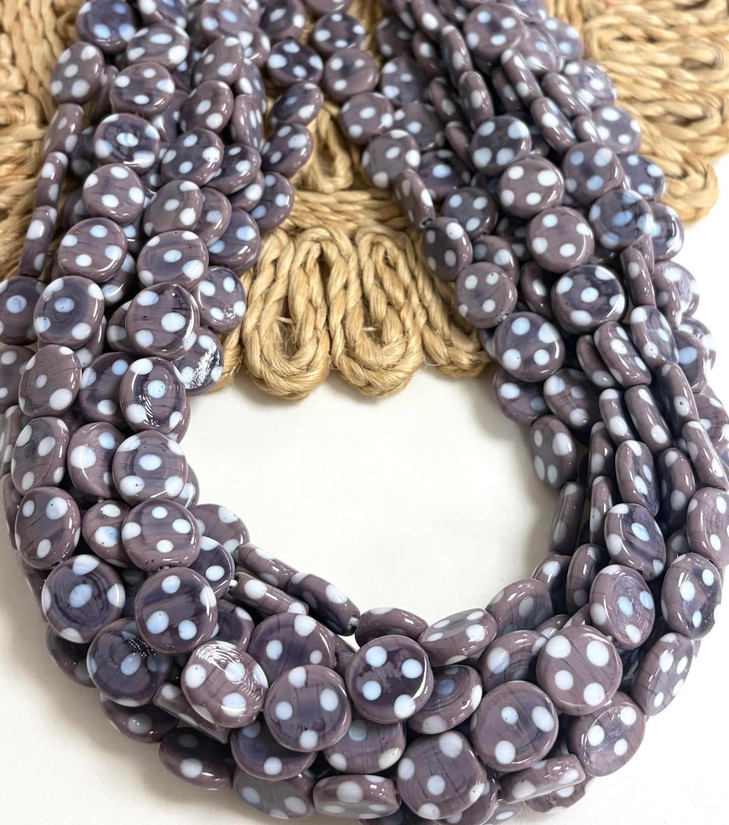 Polkadot Coin Lampwork
