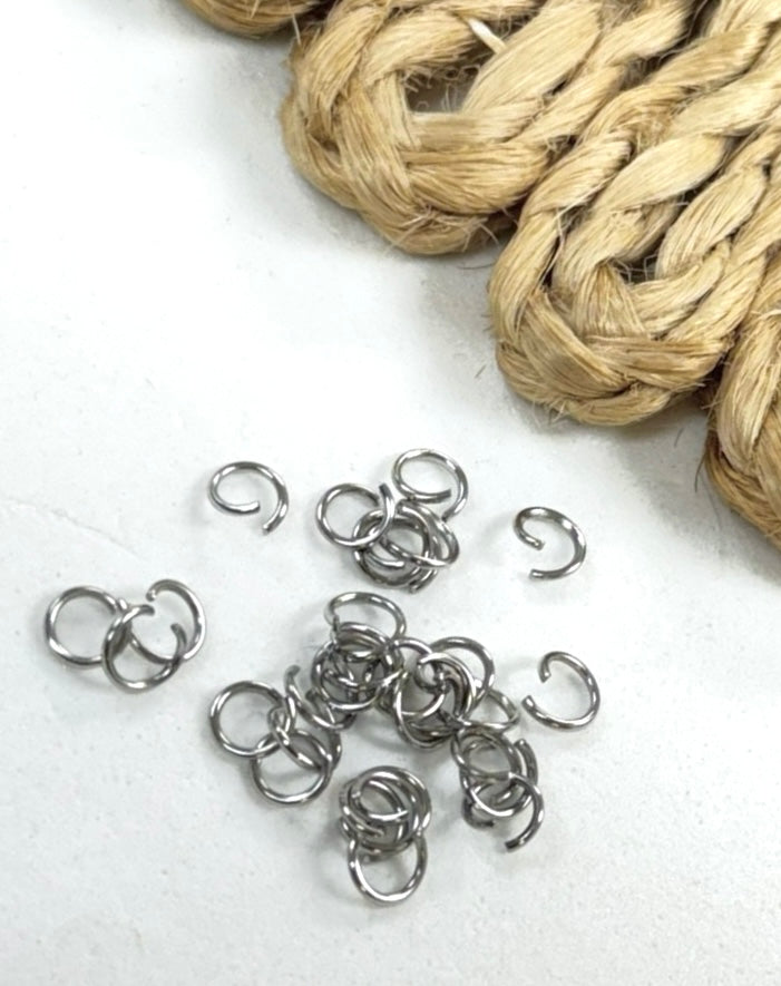 Argollas Steel Plata