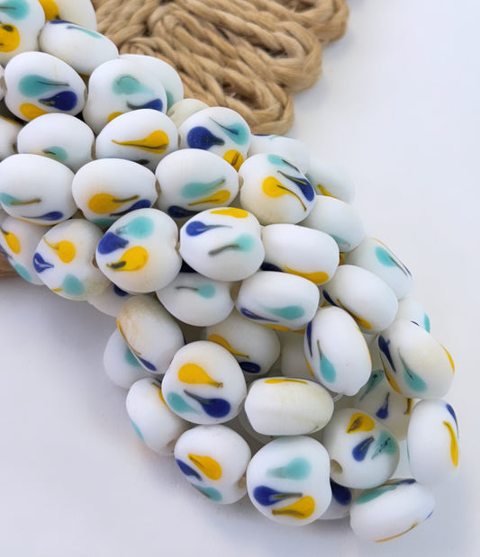Frosted Marbles Hearts