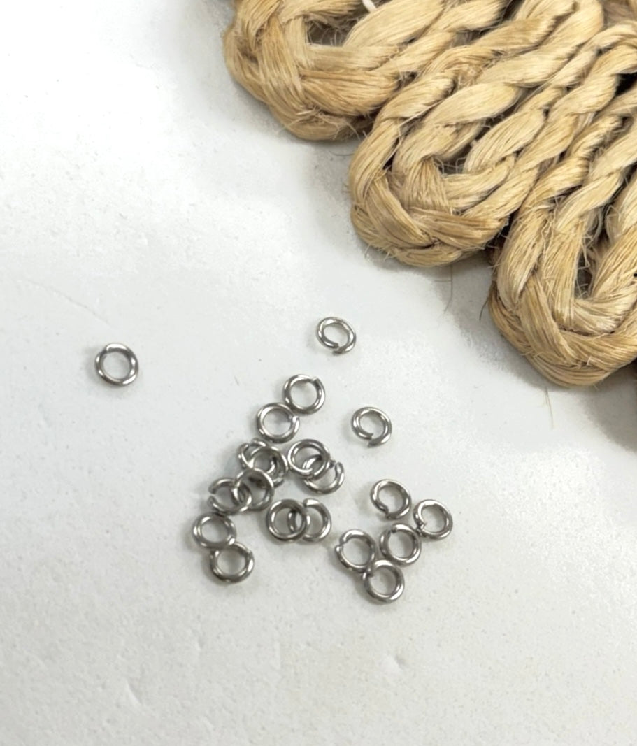 Argollas Steel Plata
