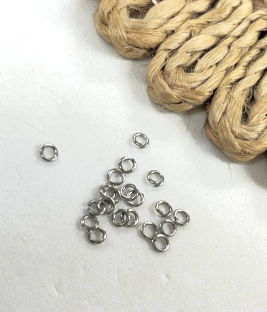 Argollas Steel Plata