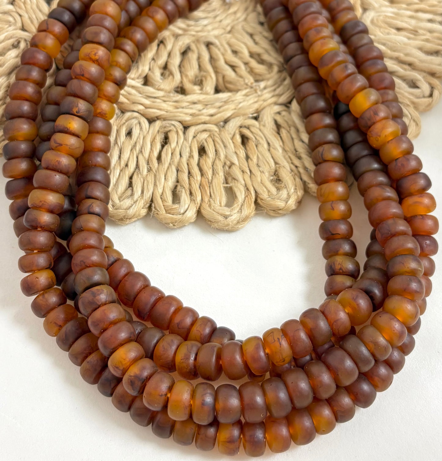 Resin Flat Rondel