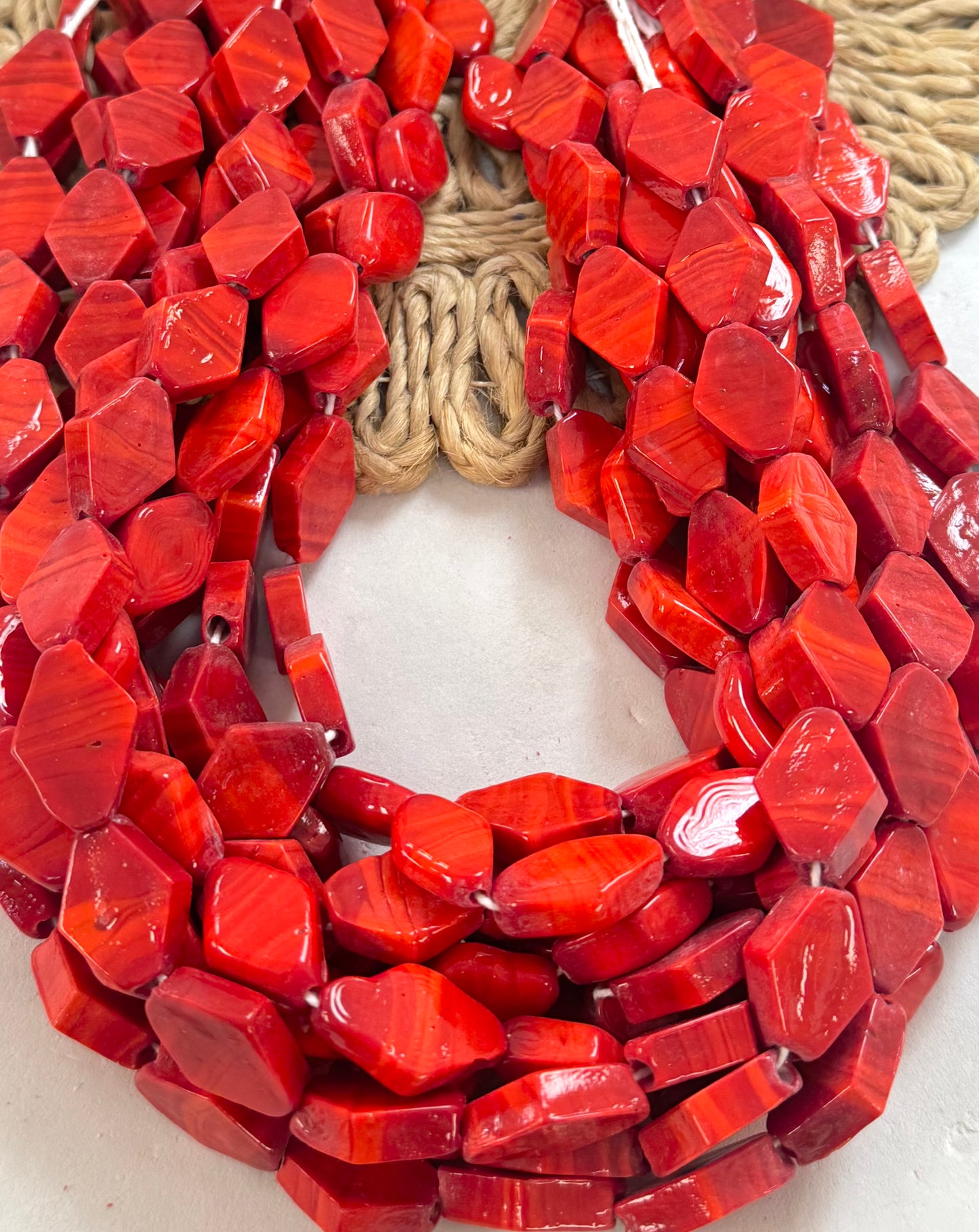 Crushed Rombo Lampwork