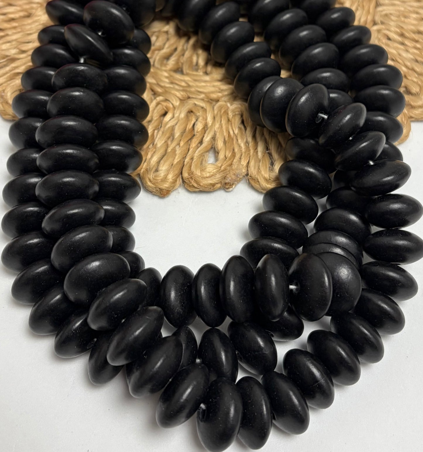 20mmx10mm Puffy Wood Coin