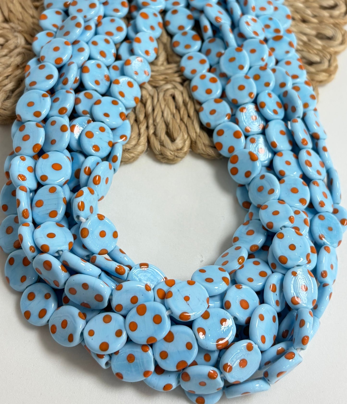 Polkadot Coin Lampwork