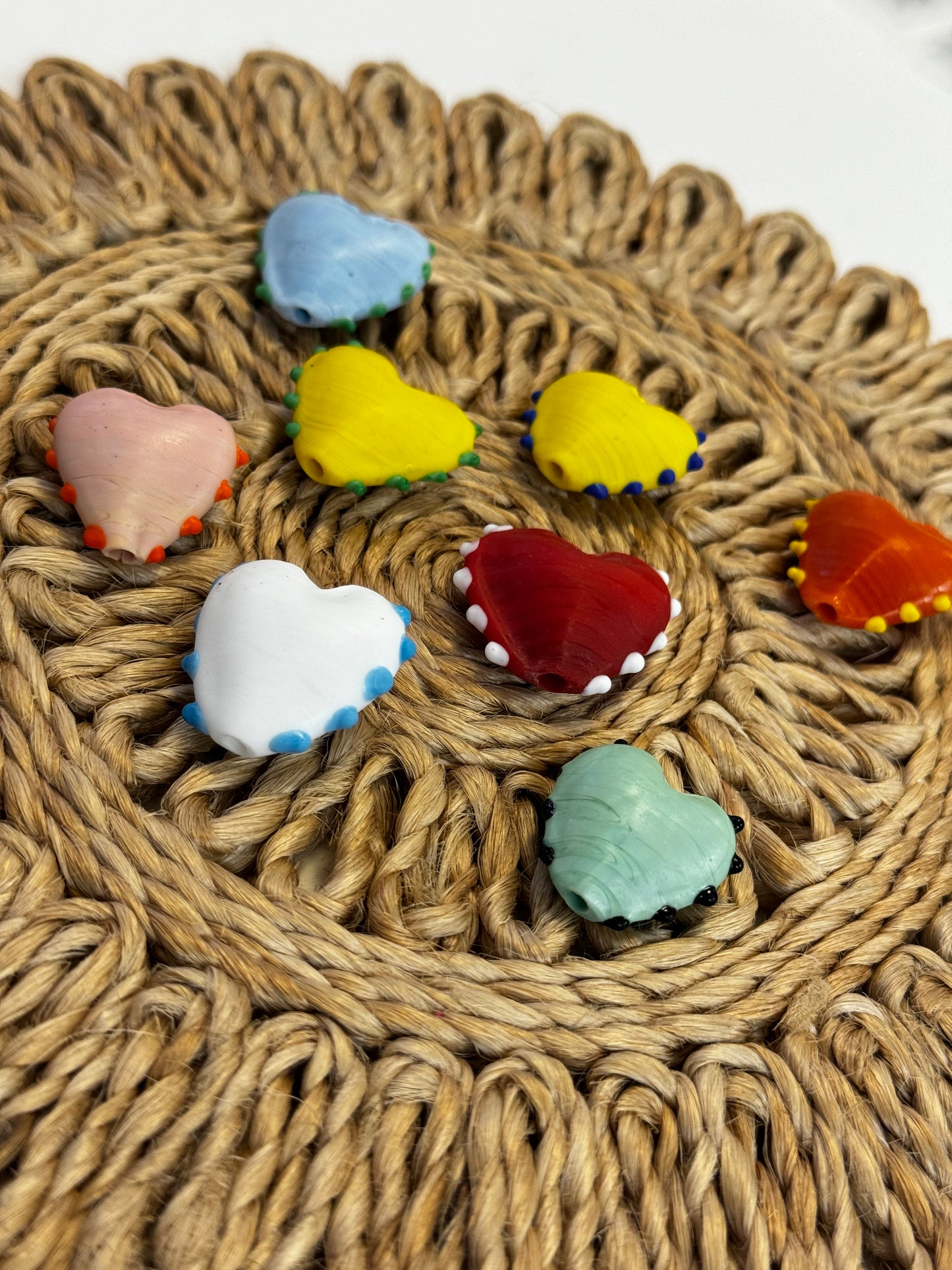 Hearts Lampwork