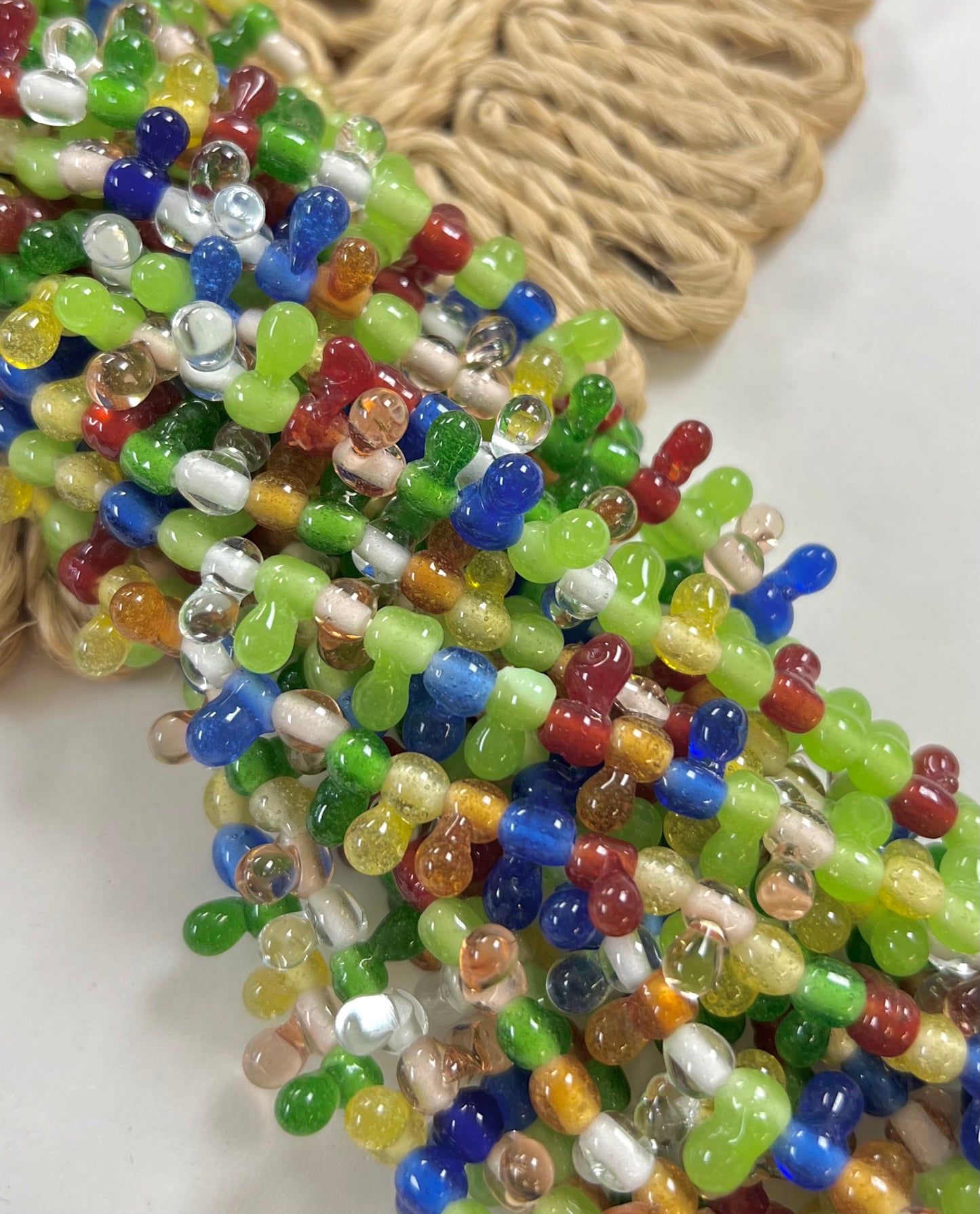 Irregular Drops Lampwork