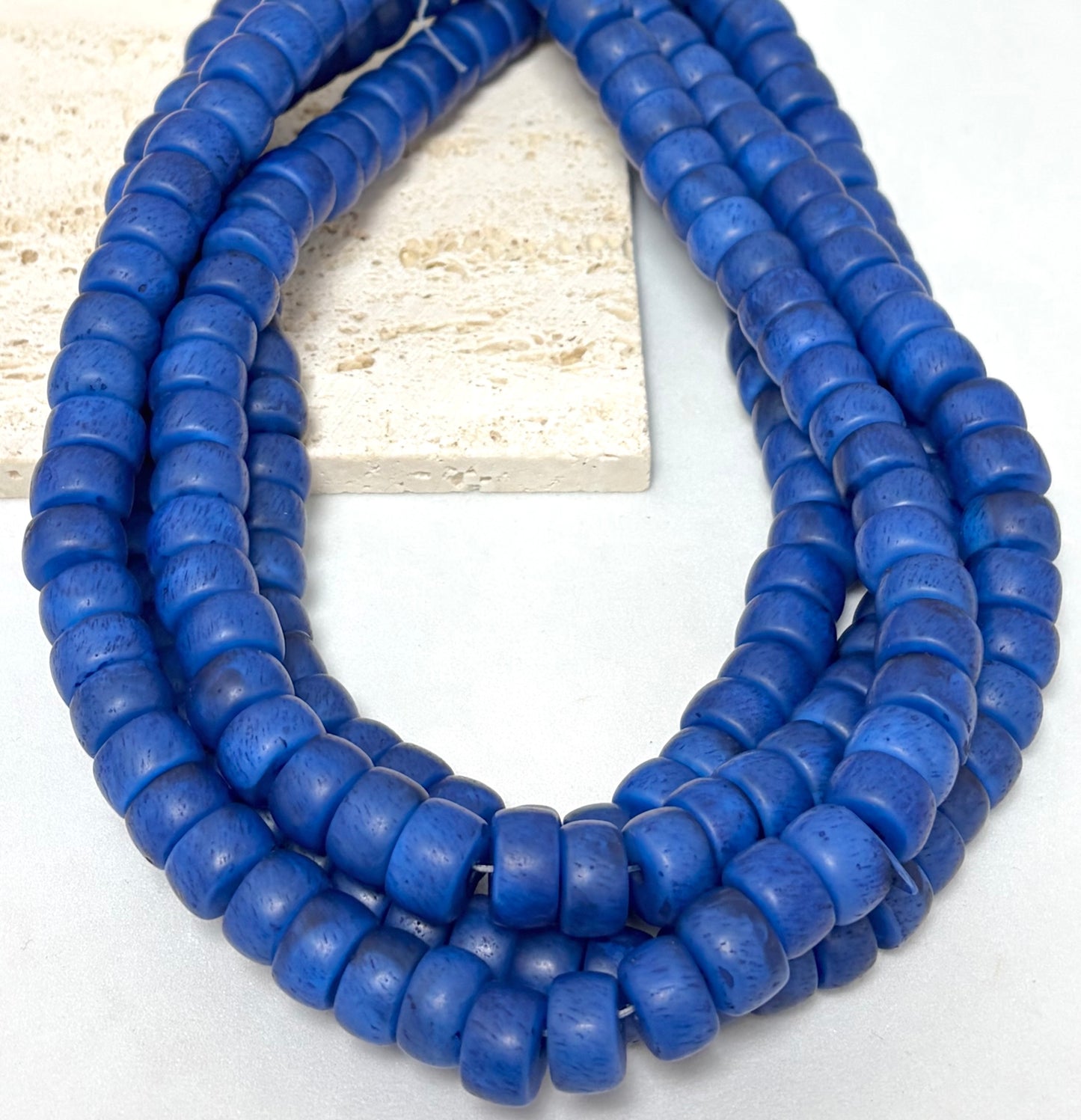 Economy Flat Rondel Resin