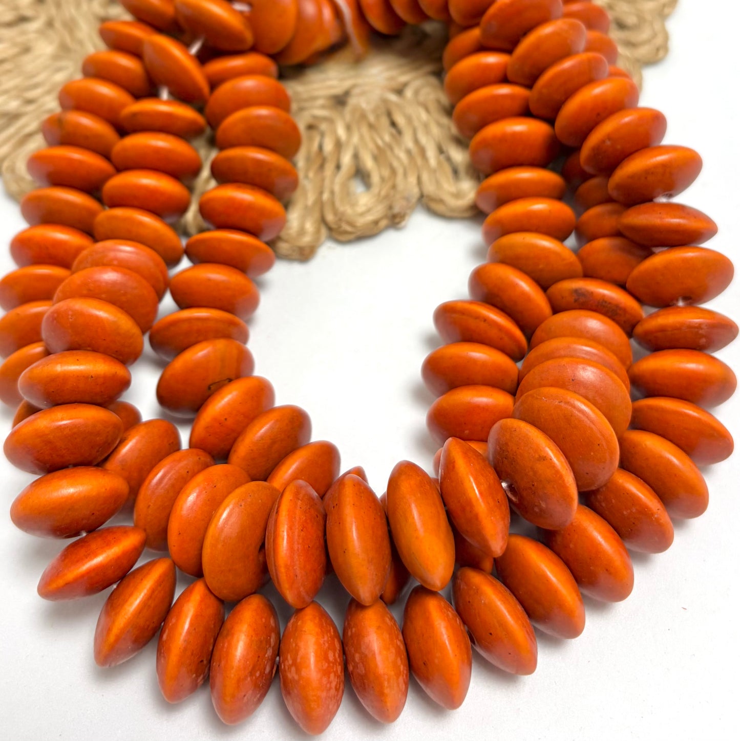 20mmx10mm Puffy Wood Coin