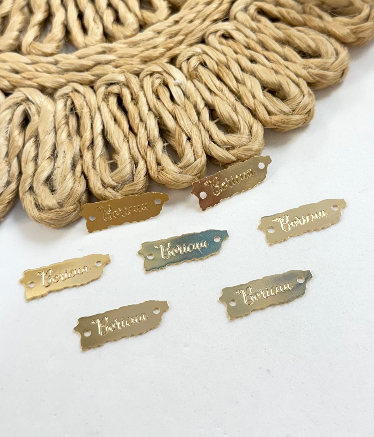 18KT Gold Plated PR Maps