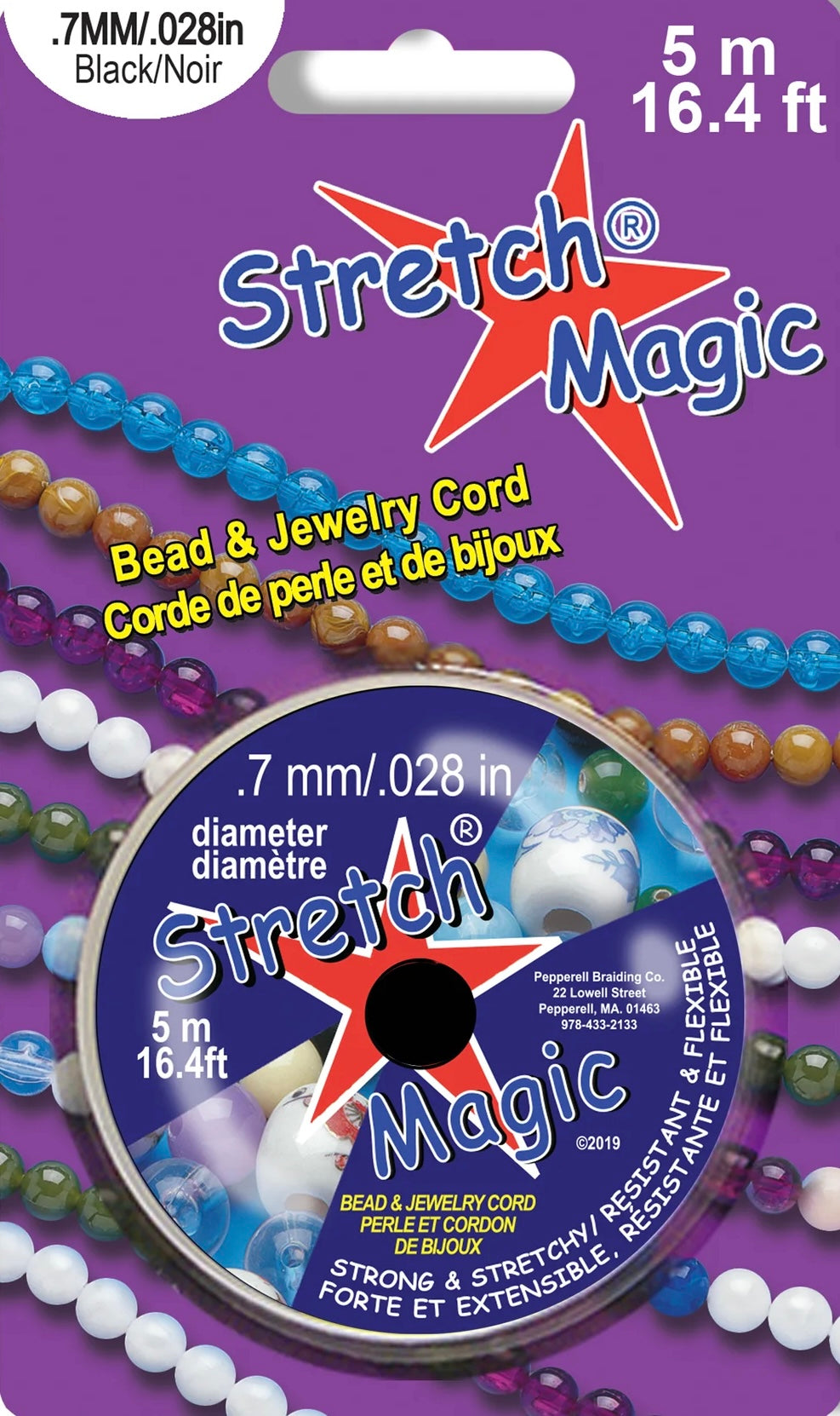 Stretch Magic Negro 5m