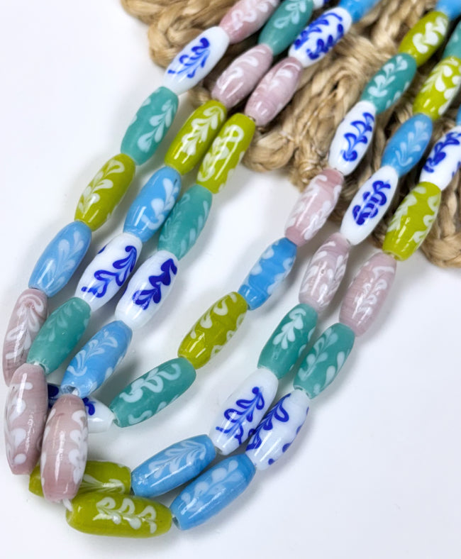 Leaf Barril Lampwork