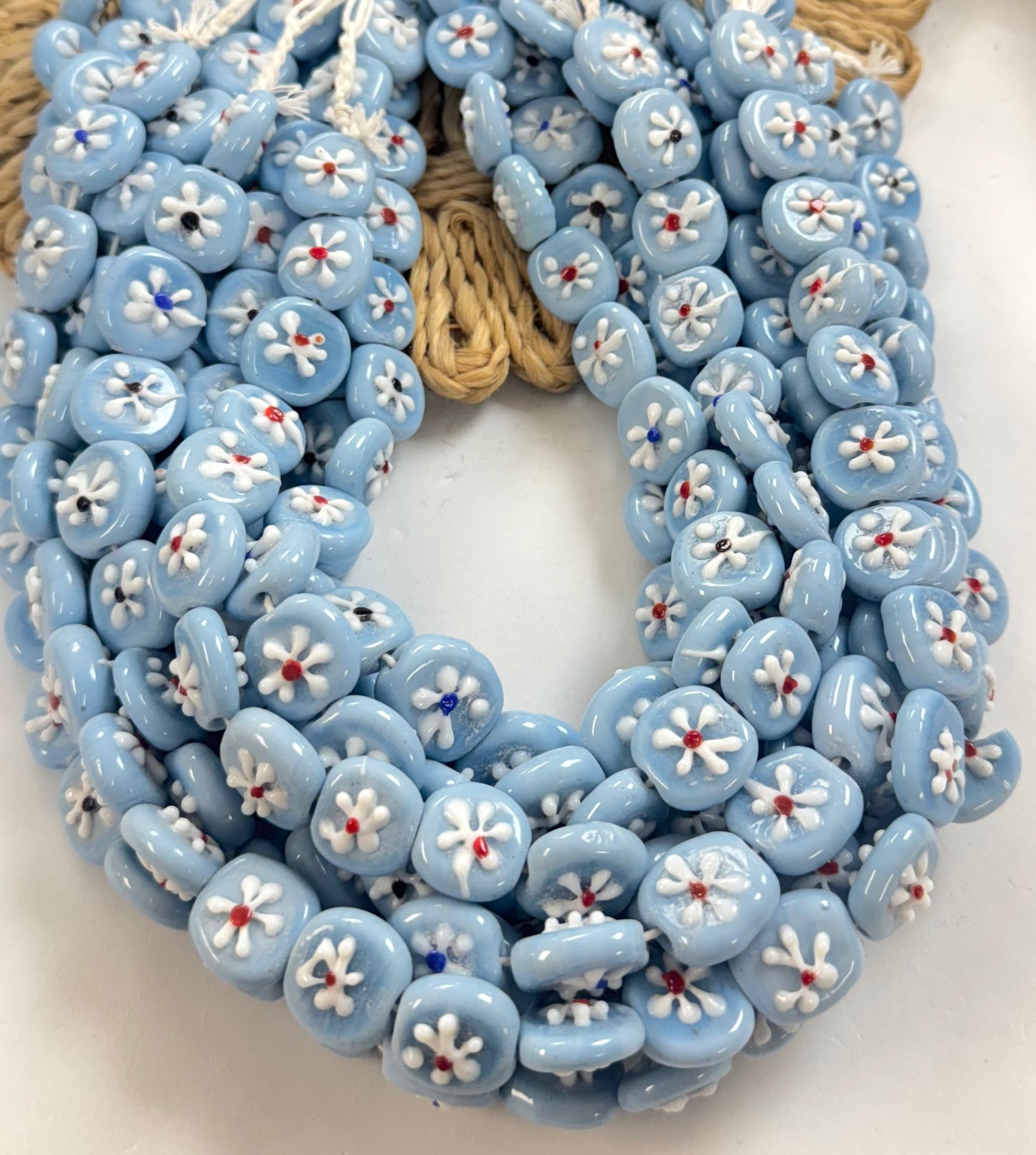 Big Coin Flower Lampwork