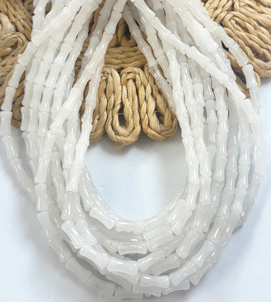 White Translucent Bone Jade